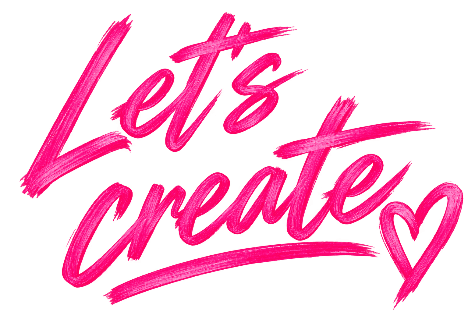 Let’s create